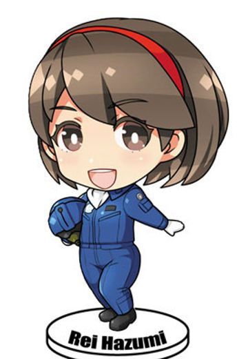 Q版蛋机少女 No.01“羽澄礼”＆T-4 蓝色冲击波  | Hpoi手办维基