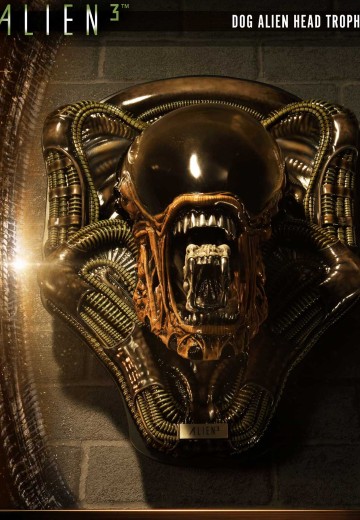 3D墙壁艺术 WAAL-03 异形3 异形狗 张口版
