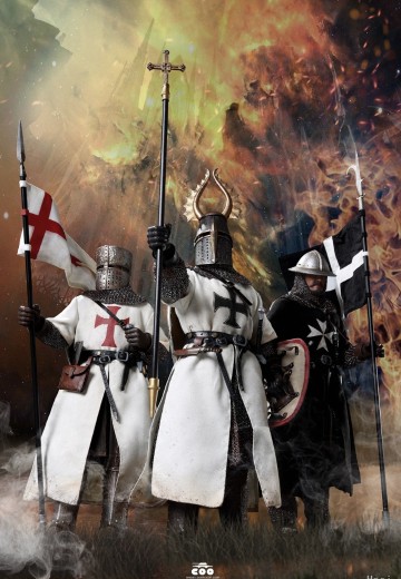 SE058 1/6 帝国系列（合金压铸）- 十字军骑士&圣城荣光（套装） | Hpoi手办维基