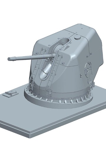 收集设备系列 海上自卫队 金刚级驱逐舰 54倍口径127mm炮
