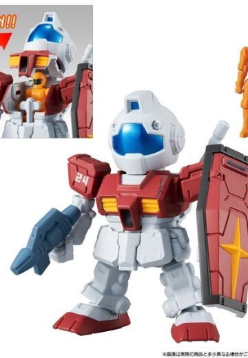 食玩 机动战士高达 RGM-79 吉姆 Real Type Color  | Hpoi手办维基