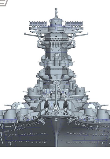 1/700特别系列 日本海军 战列舰 大和 天一号作战（昭和20年4月）