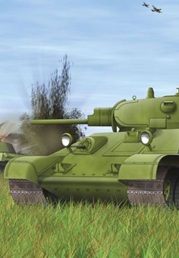 1/72 WW.II 苏联陆军 T-34/76 Mod.1940  | Hpoi手办维基