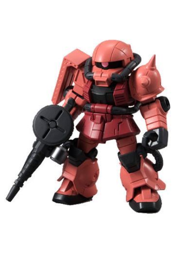 机动战士高达 MOBILE SUIT ENSEMBLE  机动战士高达 MS-05S 夏亚专用扎古Ｉ Battle of Loum Ver.  | Hpoi手办维基