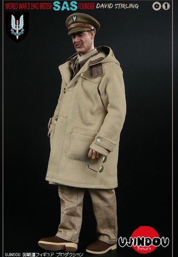 1/6 NO. UD9001 第二次世界大战-英国皇家特种空勤团-创办人-戴维斯特林 1942 | Hpoi手办维基