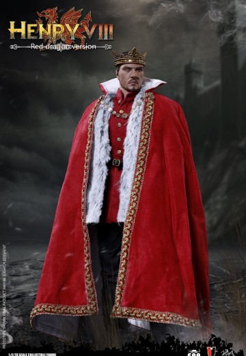 SE046 合金压铸 1/6 帝国系列 - 亨利八世（红龙版） | Hpoi手办维基