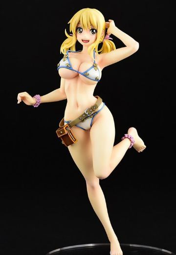 FAIRY TAIL 露西・哈特菲利亚  泳装Gravure_style