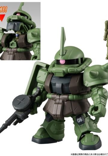 食玩 机动战士高达 MS-06S指挥官用扎古II Real Type Color  | Hpoi手办维基