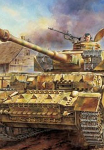 1/35 WW.II 德军 IV号坦克H型 后期生产型 +细节提升部件