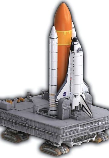 1/400 履带式运输台＆航天飞机 | Hpoi手办维基