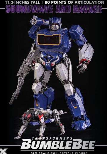 3Z0160 DLX 变形金刚外传 大黄蜂 声波＆机器狗