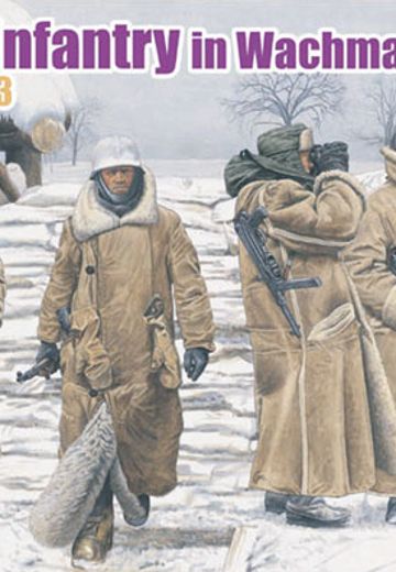 1/35 WW.II 德军 穿着大衣巡逻的步兵 列宁格勒 1943  | Hpoi手办维基