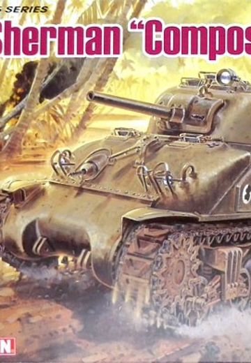 1/35 WW.II 美军 M4 谢尔曼中型坦克“复合型车体” 太平洋战场  | Hpoi手办维基