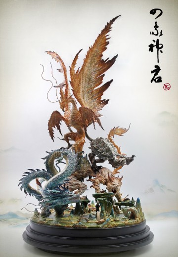 神话系列 四象神君 丹青版 | Hpoi手办维基