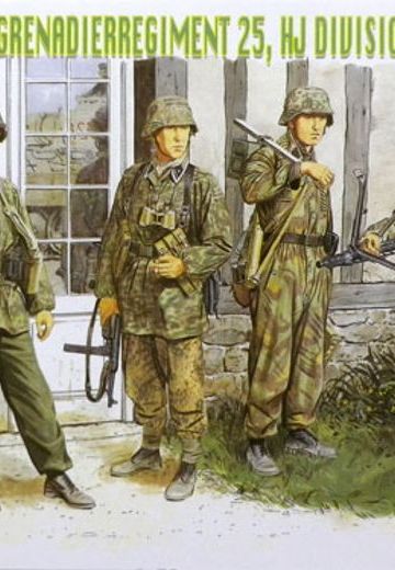 1/35 WW.II 德军 第25装甲掷弹兵团 希特勒青年团 Norrey-En-Bessin1944 