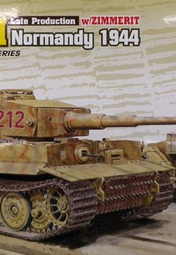 1/35 WW.II 德军 重型坦克 虎式 I型 后期生产型 Zimmerit防磁涂层 (诺曼底1944) 