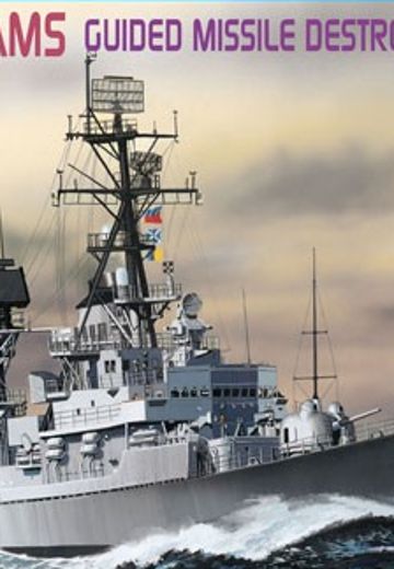 1/700 美国海军 导弹驱逐舰 U.S.S. 查尔斯・F・亚当斯号 DDG-2 | Hpoi手办维基