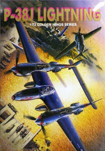 1/72 WW.II 美军 P-38J 战斗机 闪电  | Hpoi手办维基