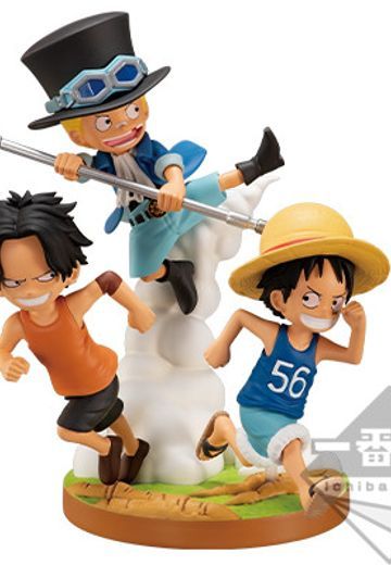 一番赏 海贼王 波特卡斯·D·艾斯＆蒙奇·D·路飞＆萨博Last One ver.  | Hpoi手办维基