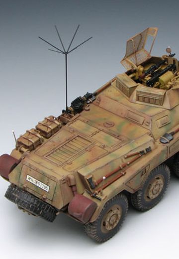 1/35 WW.II 德军 Sd.kfz.234/1 8轮重装甲侦察车 20mm炮搭载型 高级版