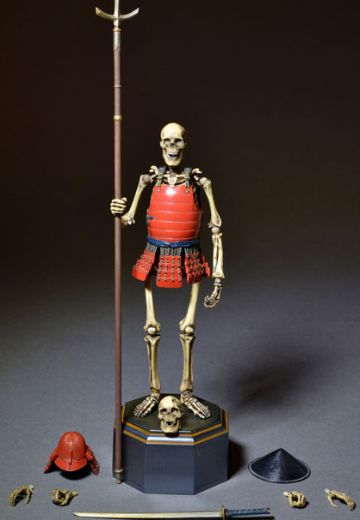 KT Project KT-010 竹谷隆之自在置物 骸骨武士 着彩 六文钱贴纸 | Hpoi手办维基