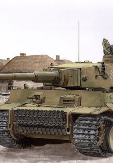 1/35 WW.II 德军 虎式I 初期生产型 哈尔科夫 | Hpoi手办维基