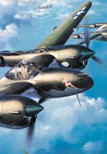 1/48 P-38L 闪电 战斗机“GeronimoII”  | Hpoi手办维基
