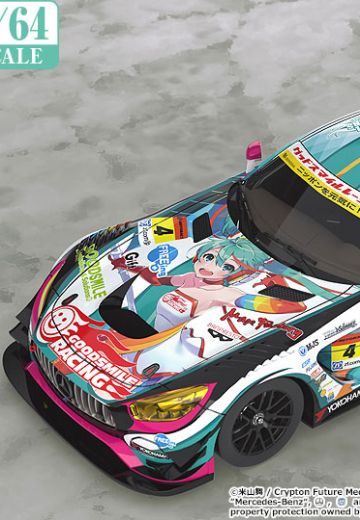 1/64 初音未来 GT企划 Good Smile 初音未来 AMG 2016 SUPER GT ver. | Hpoi手办维基