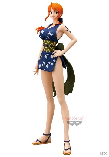 Glitter & Glamours 海贼王 娜美 Wanokuni Style - Special Color ver.  | Hpoi手办维基