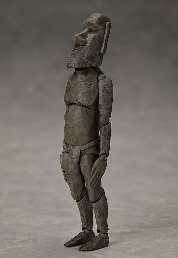 figma#SP-127  桌上美术馆 复活节岛 摩艾石像 | Hpoi手办维基