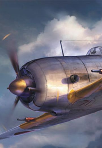 1/72 中岛 キ44 二式单座战斗机 钟馗 II型 乙 40mm炮装备机  | Hpoi手办维基