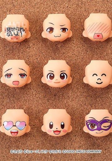 黏土人More 黏土人替换用脸部表情 04