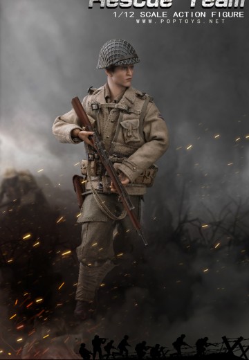 1/12经典电影系列 CMS001 二战美军营救小队 狙击手