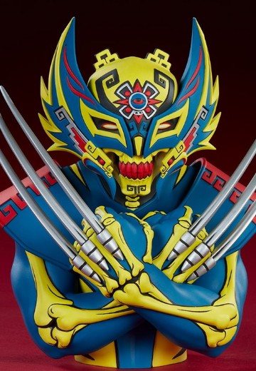 700066 8寸 玛雅艺术风格 金刚狼 胸像 | Hpoi手办维基