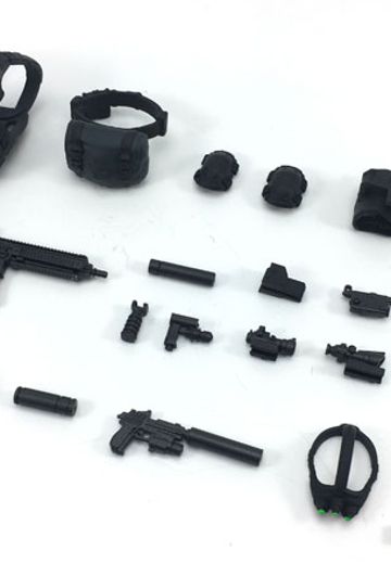 1/12 可动人偶使用 装备套装B