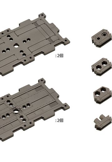 六角机牙 积木基地02 板件附加零件A | Hpoi手办维基