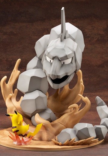 ARTFX J 精灵宝可梦 大岩蛇 VS. 皮卡丘 | Hpoi手办维基