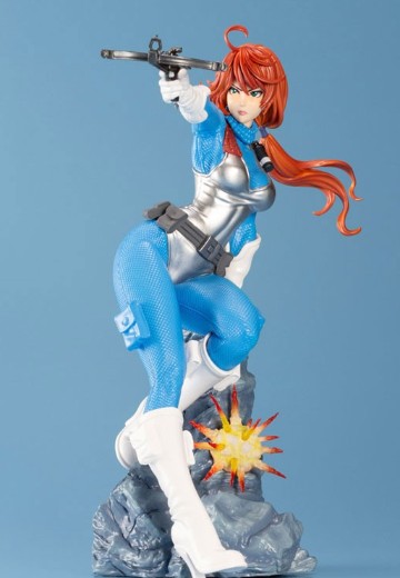 美少女雕像 G.I. Joe 红发女郎 天蓝色 限定版