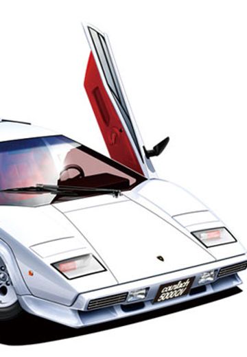 超跑系列 No.9 兰博基尼 Countach 5000QV 1985款 | Hpoi手办维基