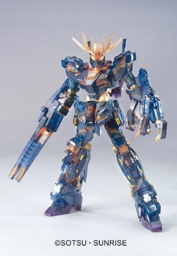 HGUC 机动战士高达UC RX-0 独角兽高达2号机 报丧女妖 NT-D Clear Ver.  | Hpoi手办维基