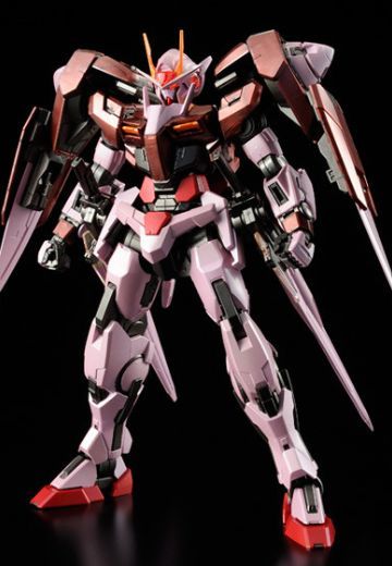 MG 机动战士高达00&剧场版 机动战士高达00 -A wakening of the Trailblazer- GNR-010 オーライザー&GN-0000RE + GNR-010 00斩击强化模组粒子贮蔵タンク型&GN-0000 00高达&GN-0000 + GNR-010 00斩击强化模组 Gloss Injection Ver.  | Hpoi手办维基