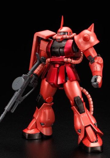 MG 机动战士高达 MS-06S 指挥官用扎古II夏亚・阿兹纳布尔机 Titanium Finish  | Hpoi手办维基