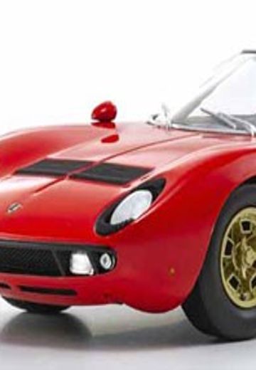 京商原创 1/18 兰博基尼 Miura P400S (红色)