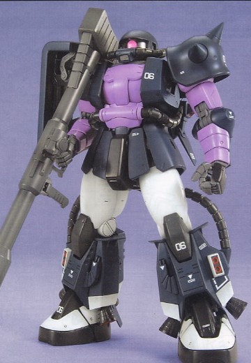 MG 1/100 机动战士高达  MS-06R 扎古II 黑色三连星机 Ver 2.0