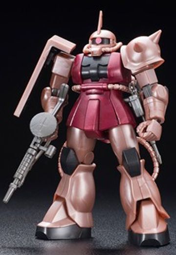 HGUC 机动战士高达 MS-06S指挥官用扎古II夏亚・阿兹纳布尔机 Metallic Edition  | Hpoi手办维基