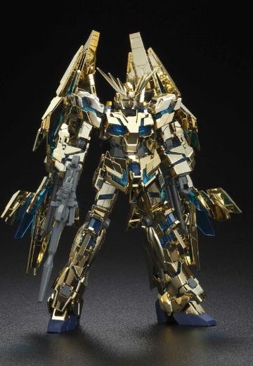 HGUC 机动战士高达UC: ONE OF SEVENTY TWO RX-0 独角兽高达3号机 菲尼克斯 [Destroy Mode] Ver. GFT Limited Gold Coating 