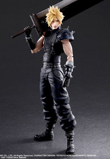 PlayArts改 最终幻想VII 重制版 克劳德・史特莱夫 Version 2 | Hpoi手办维基