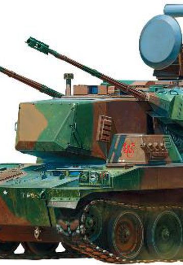 RemoCon Plastic Model No.08 日本 陆上自卫队 87式自行防空炮 | Hpoi手办维基