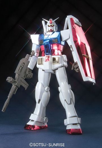 MG 机动战士高达 RX-78-2 高达&FF-X7 核心战机 Titanium Finish 