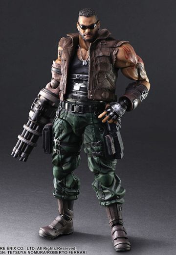 PlayArts改 最终幻想VII 重制版 巴雷特·华莱士 Version 2